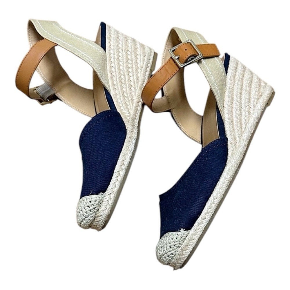 TOMMY HILFIGER wedge platform espadrilles